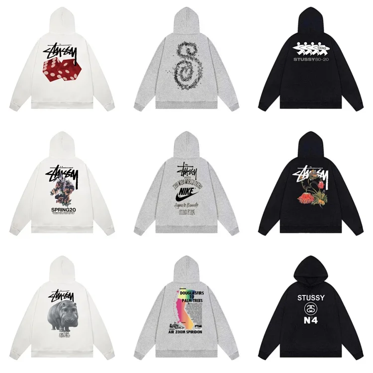 Stussy Zippered Hoodie