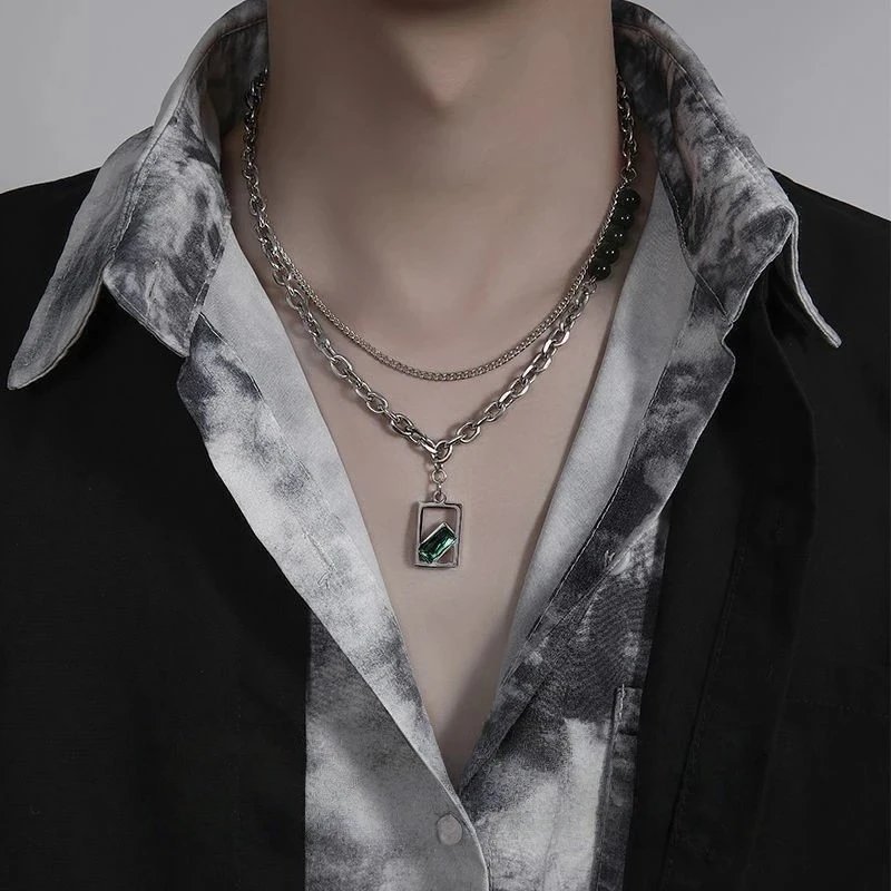 Hip-hop brand necklace