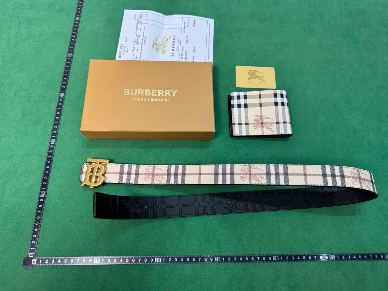 Burberry Vintage Check Belt [40 styles]