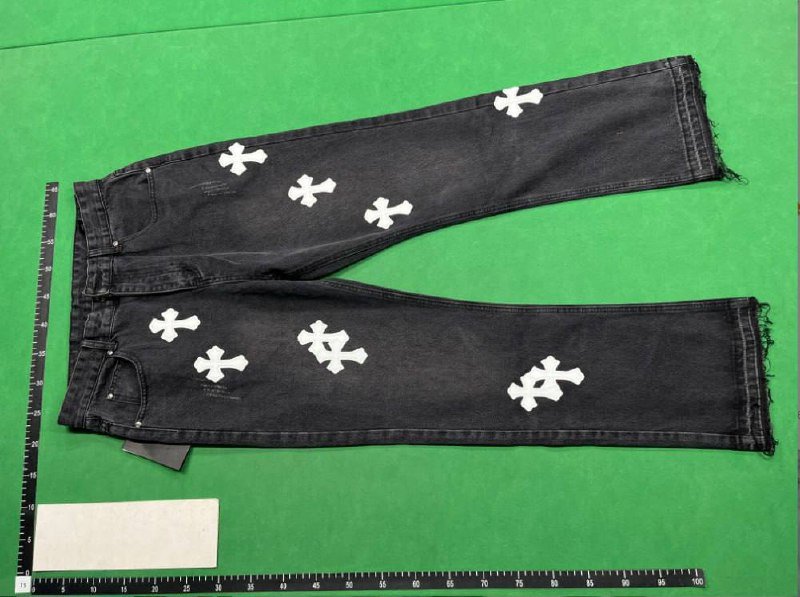  Chrome Hearts Jeans【high quality】