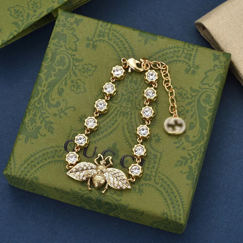 Gucci Bee Motif Bracelet