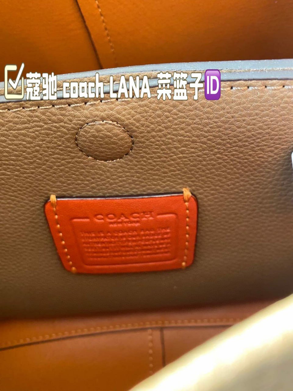 COACH bag high quality