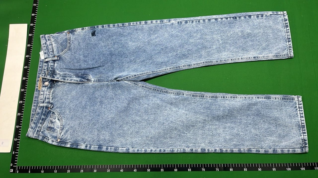 Burberry Men's Classic Fit Denim Jeans with Logo Patch