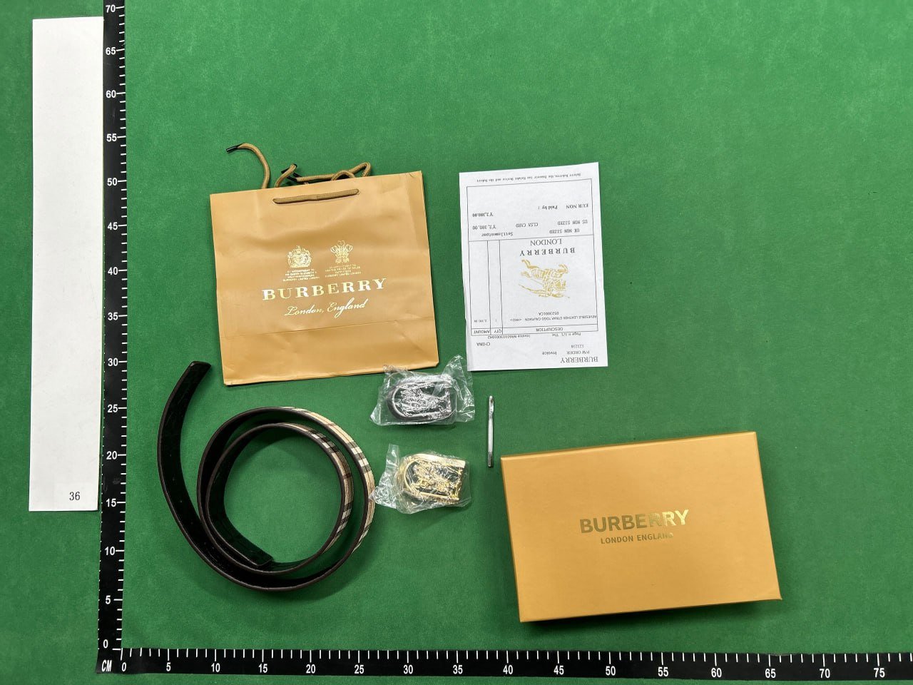 Burberry belt