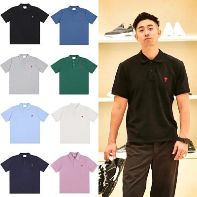 Ami T-shirt polo shirts