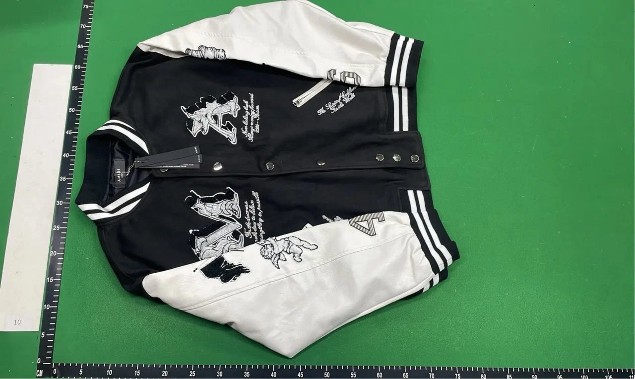 Chrome Hearts stussy fendi amiri off white celine givench DG Varsity Jacket