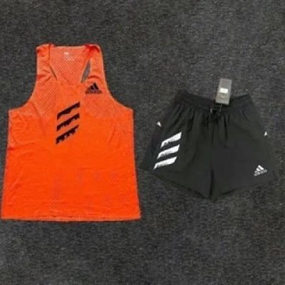 Adidas tee shorts sports vest set