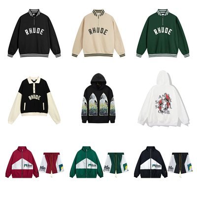 chaqueta rhude hoodie