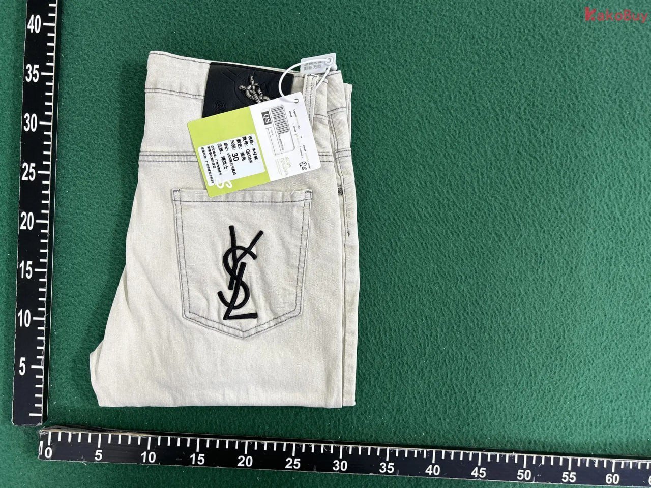 YSL straight pants