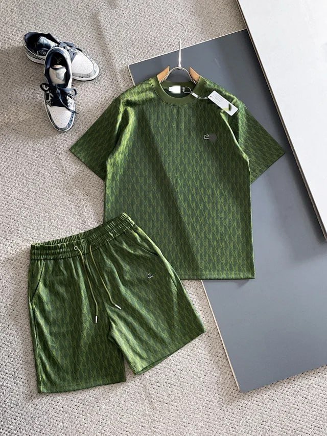 Lacoste Tee shorts suits high quality