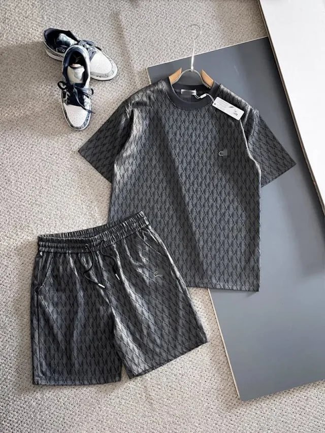 Lacoste Tee shorts suits high quality