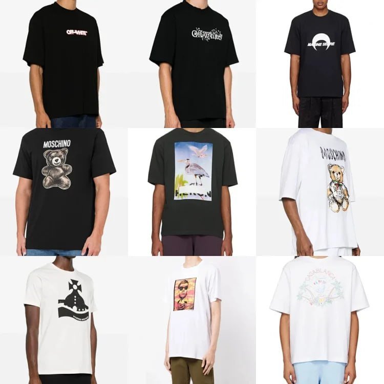 palm marni heron off-white  t-shirt