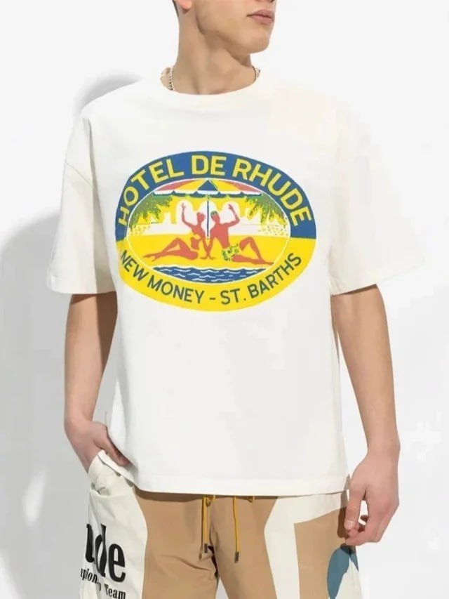 palm marni heron off-white  t-shirt