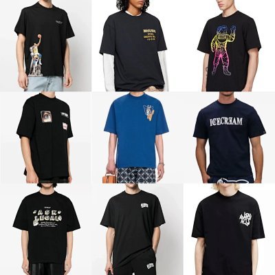 karl Lagerfeld allsaints off-white jacquemus tee