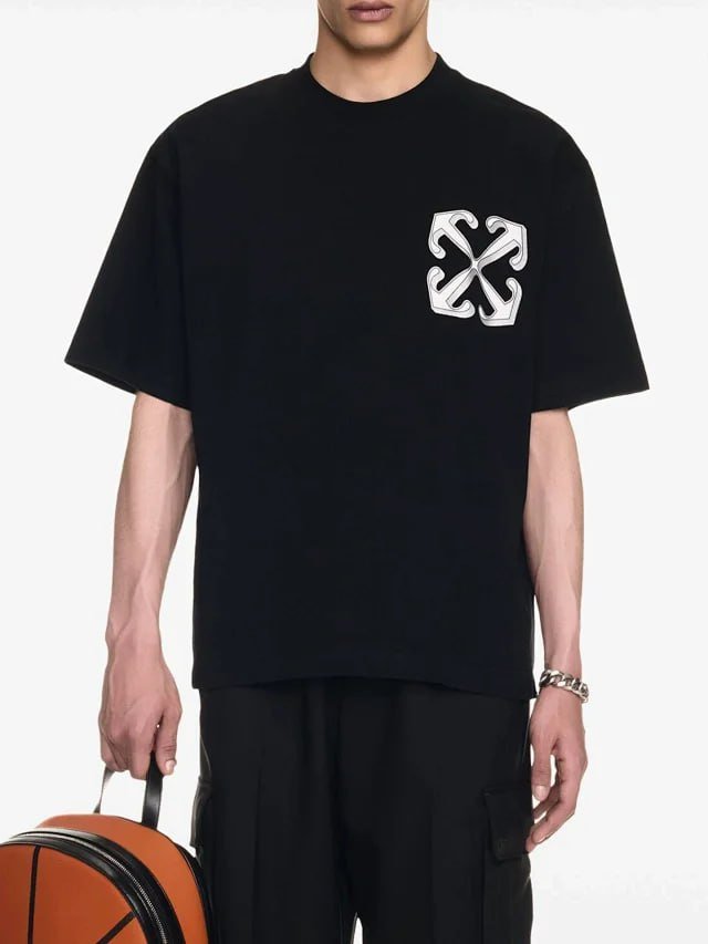 karl Lagerfeld allsaints off-white jacquemus tee