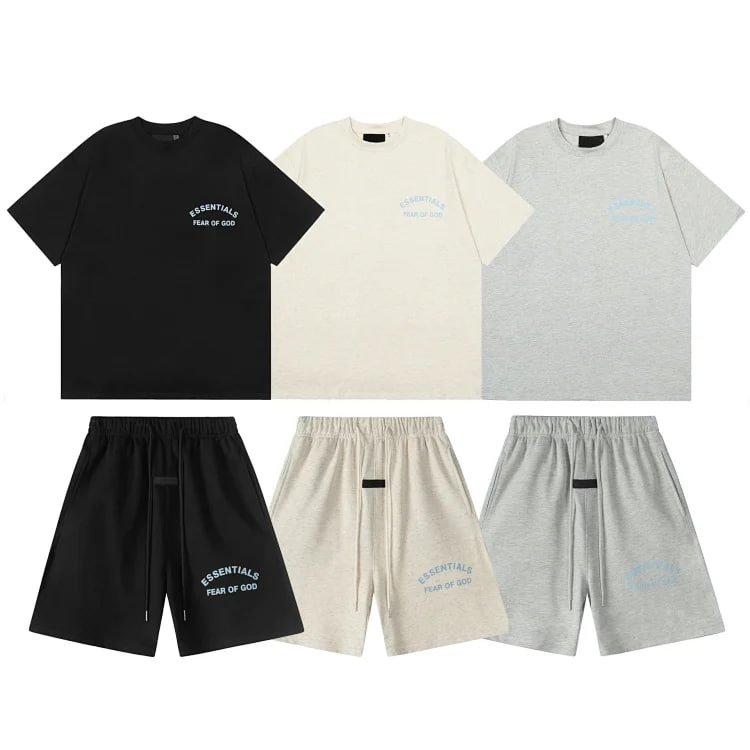 essential fear of god 1977 Tee shorts suit