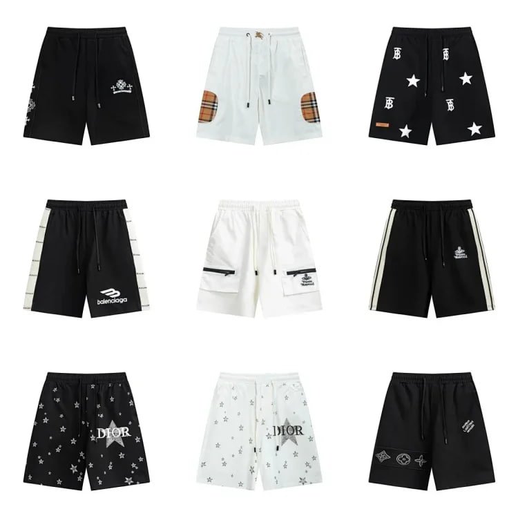 loewe prada blca Burberry shorts