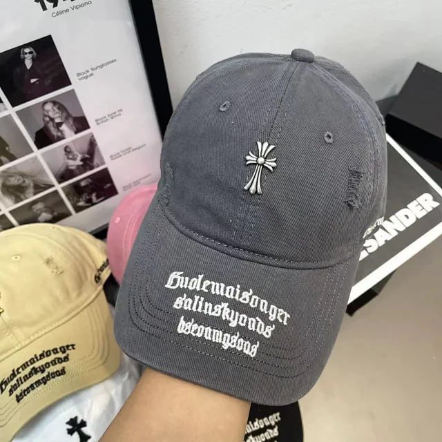 chrome heart cap