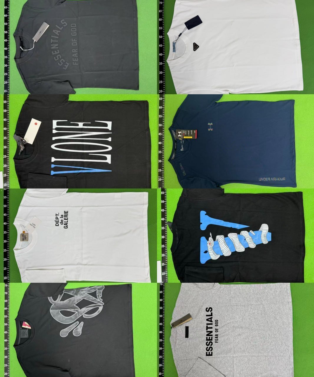 Dior/ESS ESSENTIALS/DT DENIM TEARS/Stone Island/UA Under Armor/AMI/GD GALLERY DEPT/Synaworld/Lacoste/Vlone T-shirt&tee&polo 