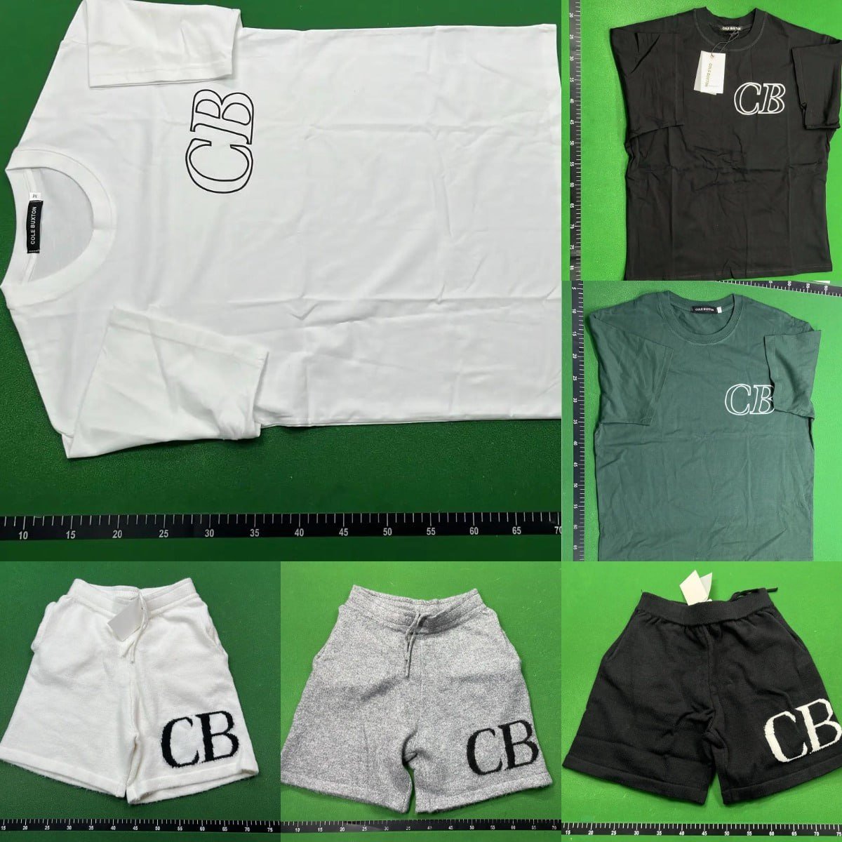 CB Cole Buxton T-shirt tee Shorts set 