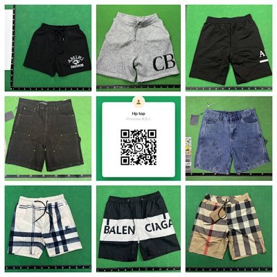  Louis Vuitton LV Balenciaga Burberry Amiri CB Cole Buxton jeans Pants shorts  