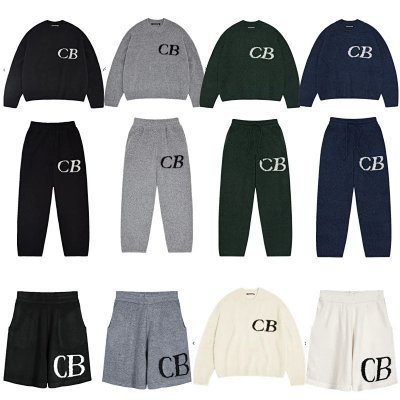 Cole Buxton CB knitting pants hoodie sweaters  set   (30 styles）