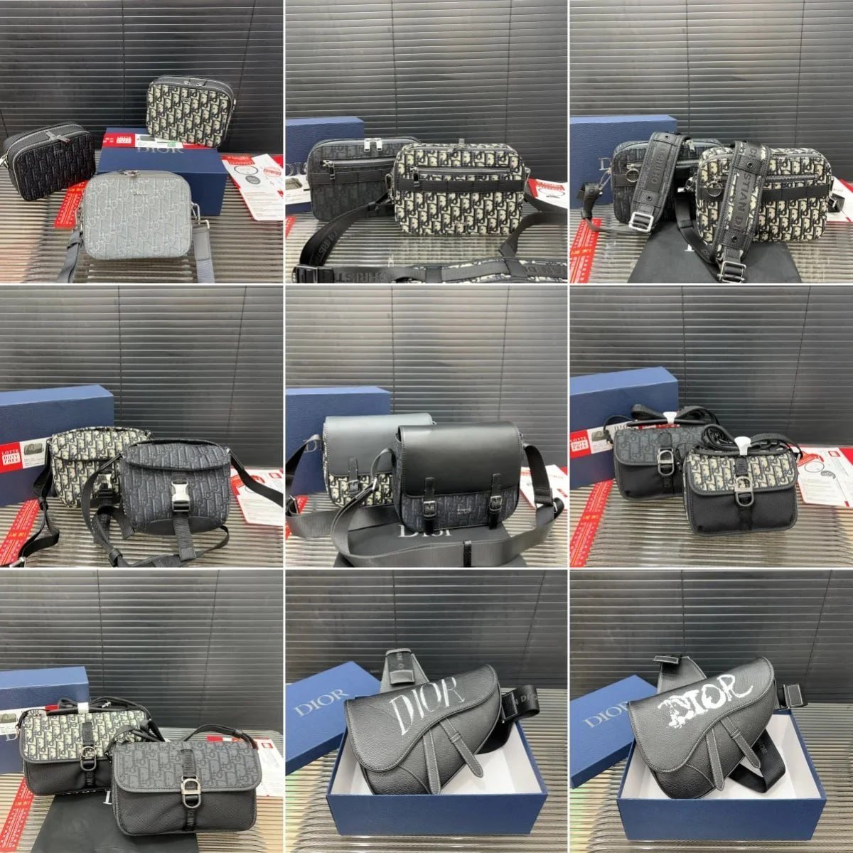 Dior Oblique Saddle Bags [40 styles]
