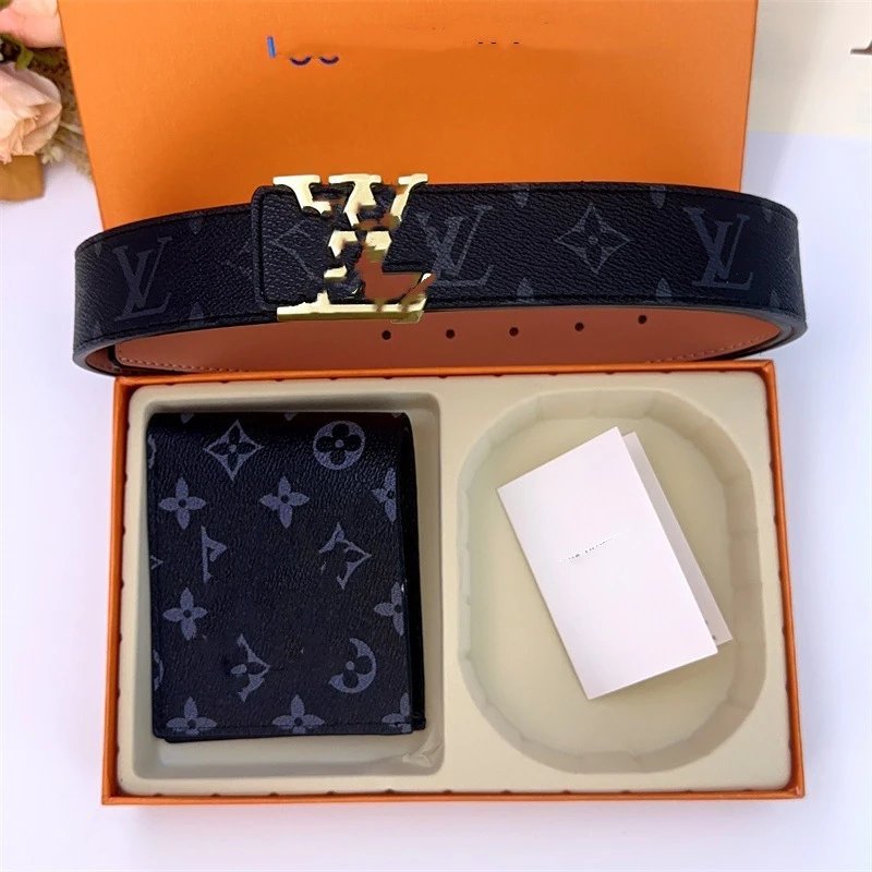  Hermès H Buckle Belt & Wallet Set [21 styles]