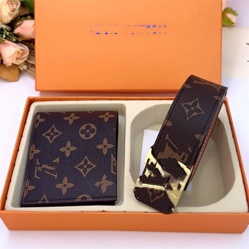  Hermès H Buckle Belt & Wallet Set [21 styles]