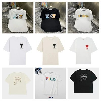 Burberry/Moschino/Amiparis T-shirt（40 style TOP