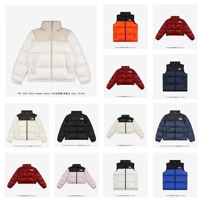 The North Face Down jacket Vest( 39 style TOP