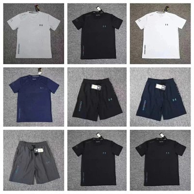 Under Armor short sleeves and shorts