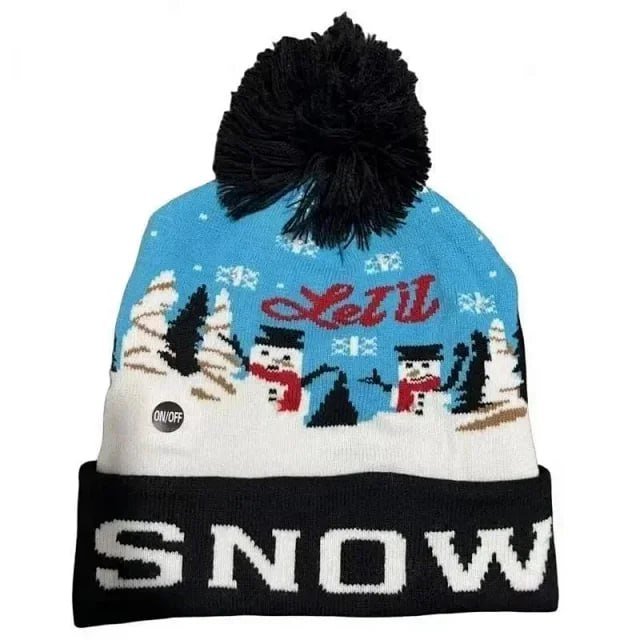Festive Light-Up Christmas Hats [40 styles]