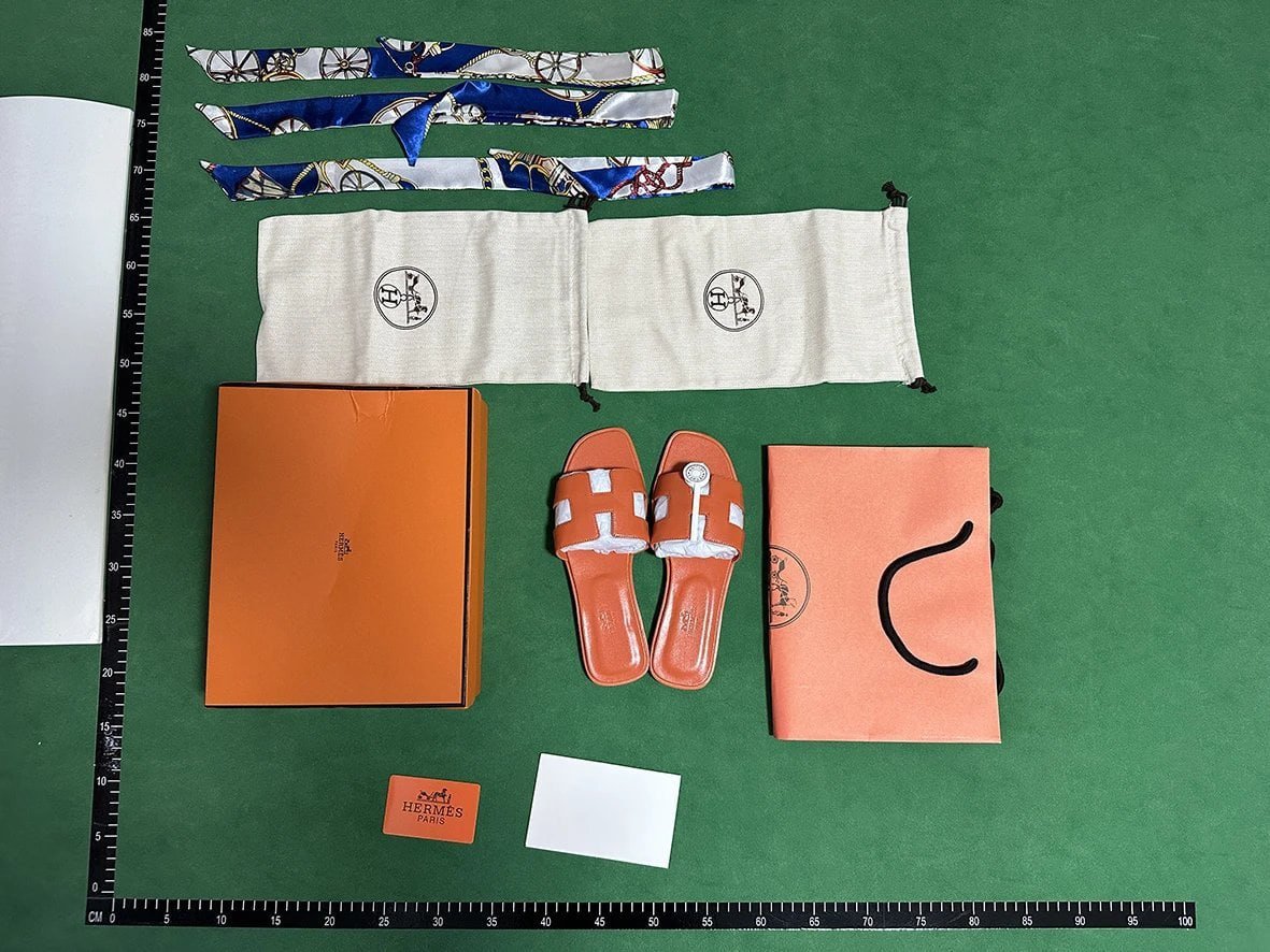 Hermes slippers slides sandals