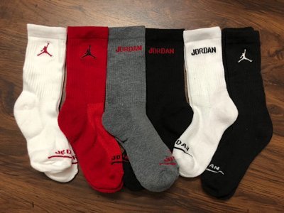 Jordan Classic Crew Socks - Multi-Pack for Men and Women