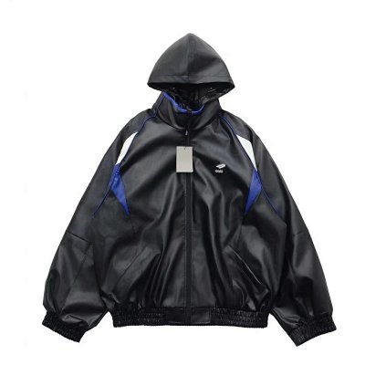 ONCI Men's Black Hooded Jacket