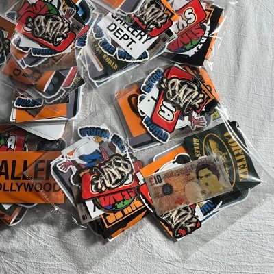 Cool Street Art Vinyl Sticker Pack for Laptops, Cars, and More