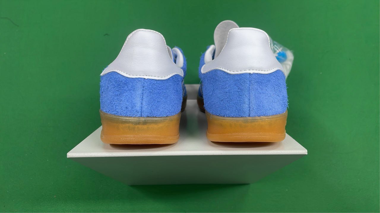  Adidas Gazelle Indoor Shoes Blue White