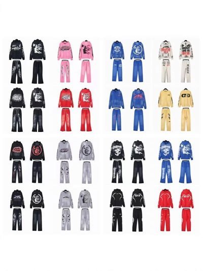  HELLSTAR Sweatshirt and sweatpants set 