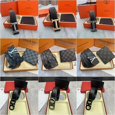 Louis Vuitton Wallet & Belt 