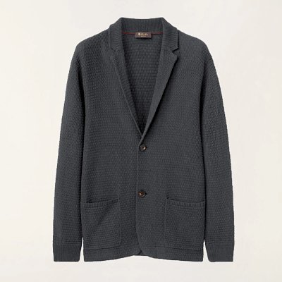 Men's Premium Knit Cardigan with Horn Buttons - Etonic