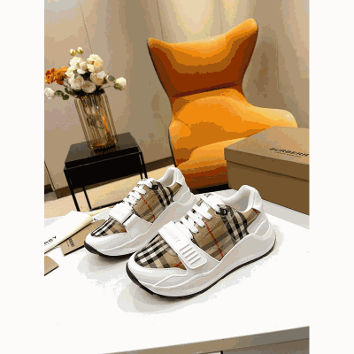 Burberry Checkered Sneakers