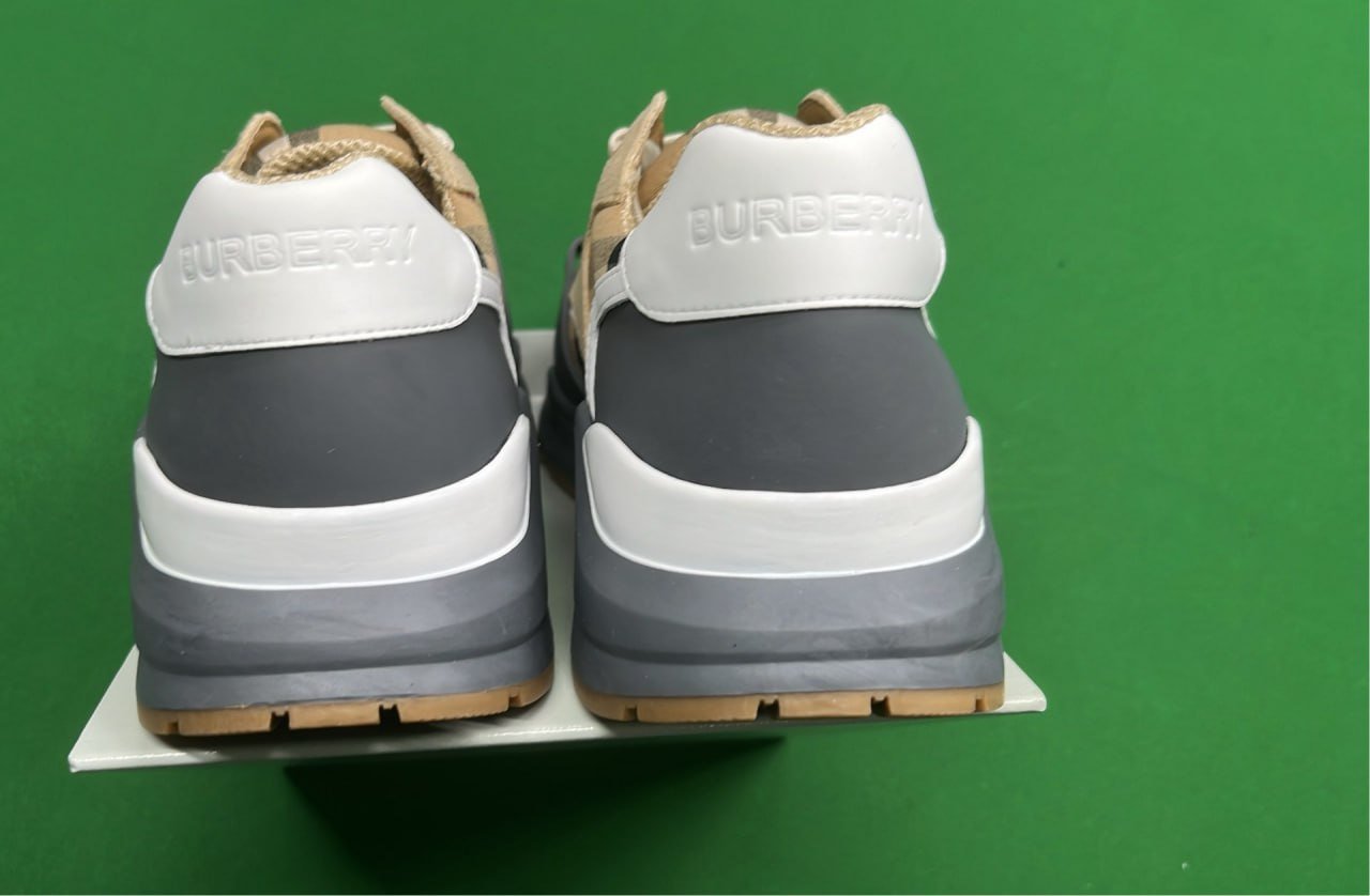 Burberry Checkered Sneakers