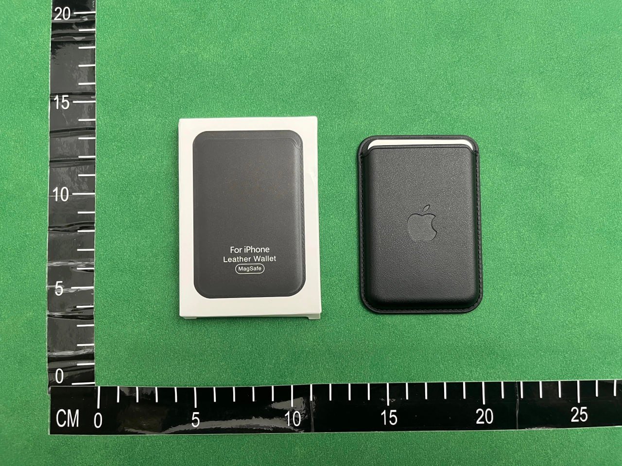 iPhone leather wallet