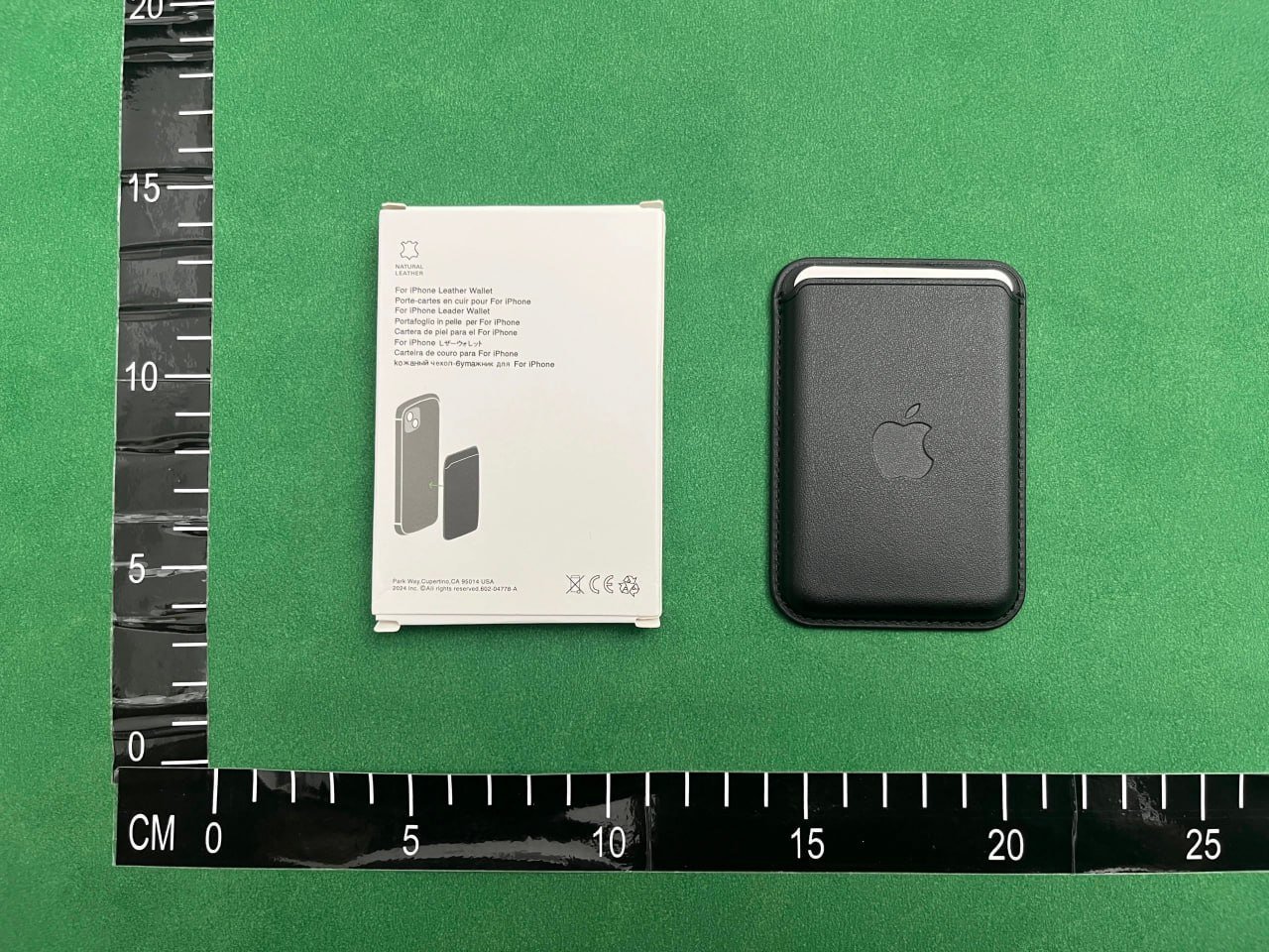 iPhone leather wallet