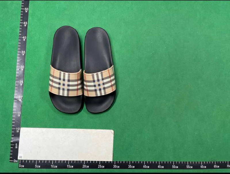 Balenciaga Logo Slide Sandals 