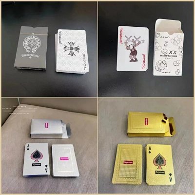 Supreme KAWS Chrome Hearts Poker Playcards 