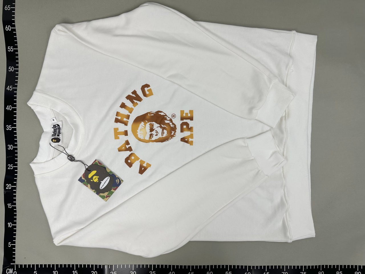 A Bathing Ape College Logo Sweatshirt