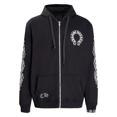 Chrome Hearts Zippered Hoodie