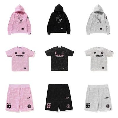 Bape X MIAMI shorts